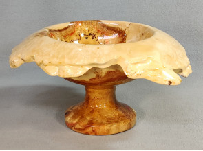 Handmade Wooden Bowl / Maple Burl Wood